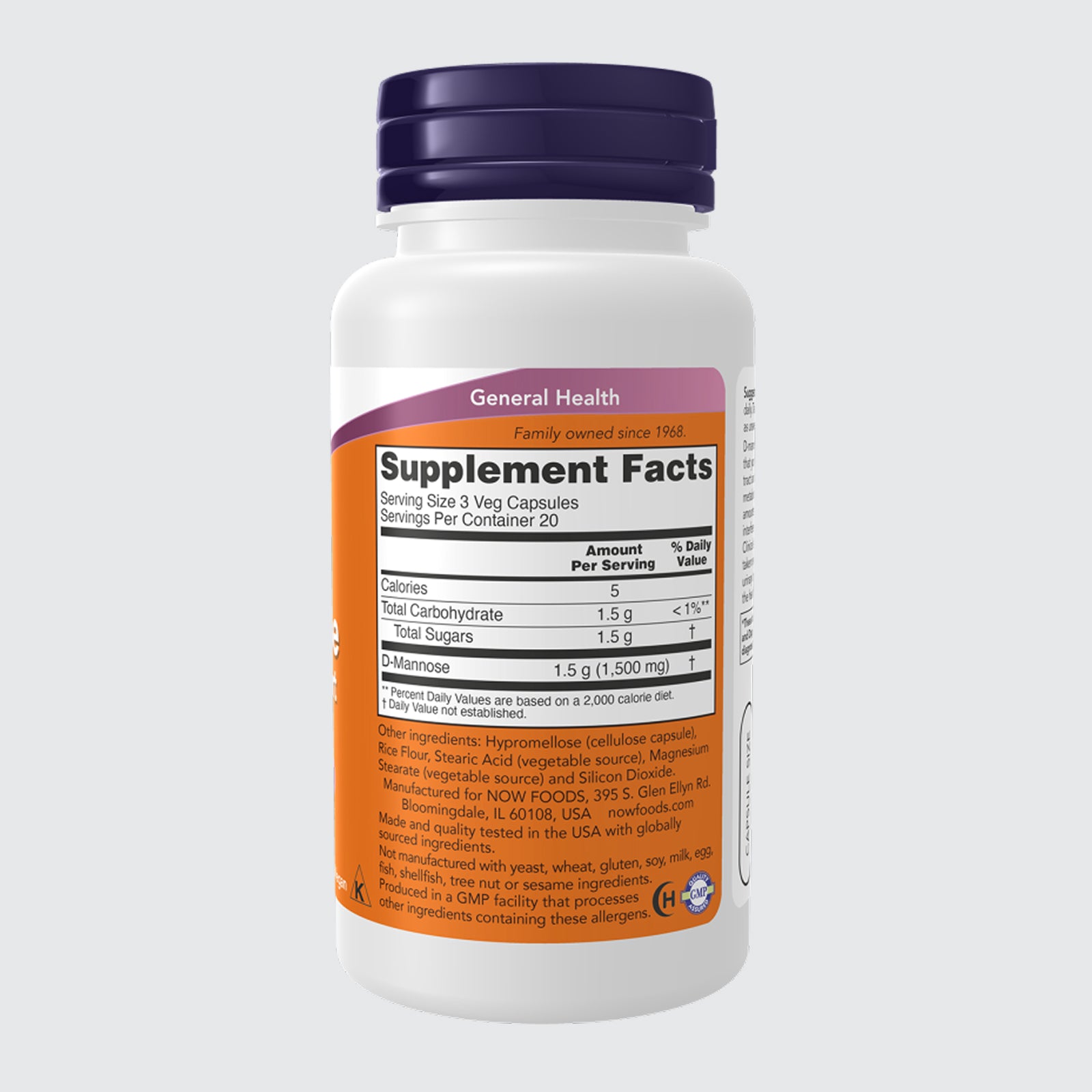 D-Mannose Urinary Support 500 mg