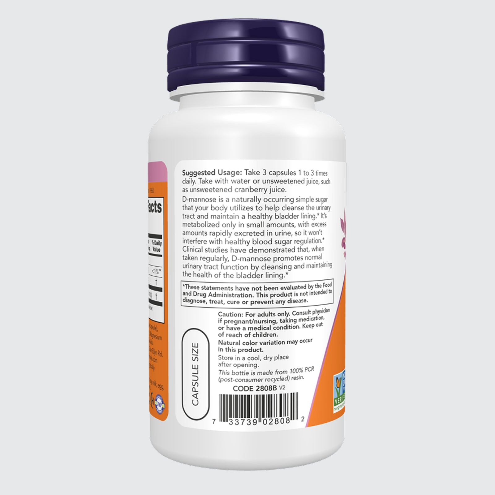 D-Mannose Urinary Support 500 mg