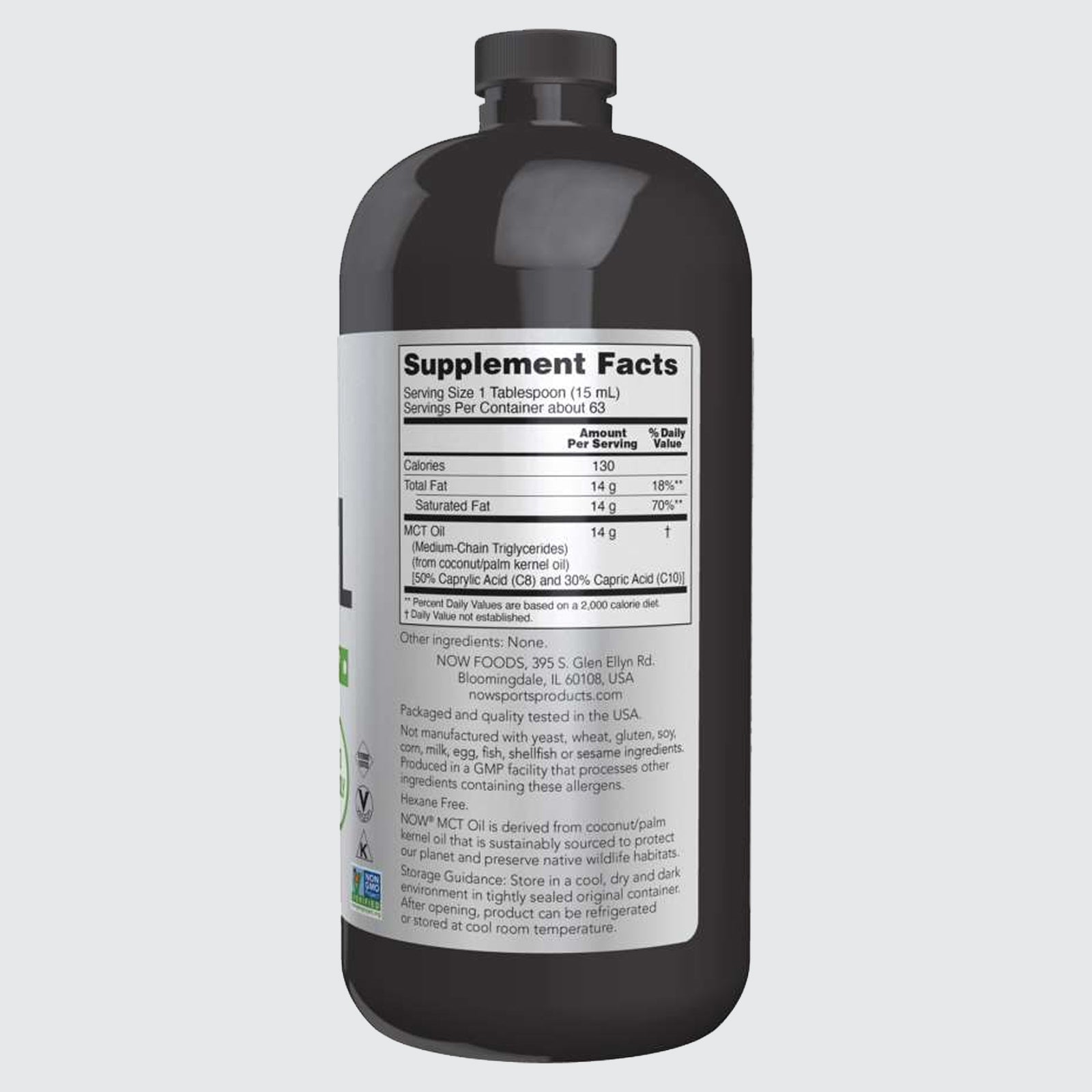 MCT Oil - Pure Liquid - Weight Management