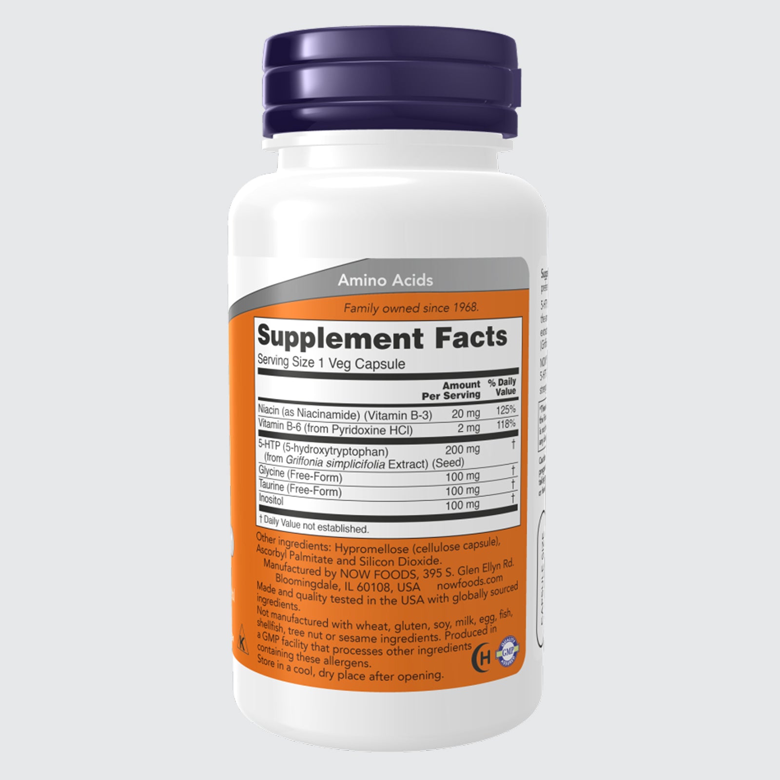 5-HTP, Double Strength 200 mg