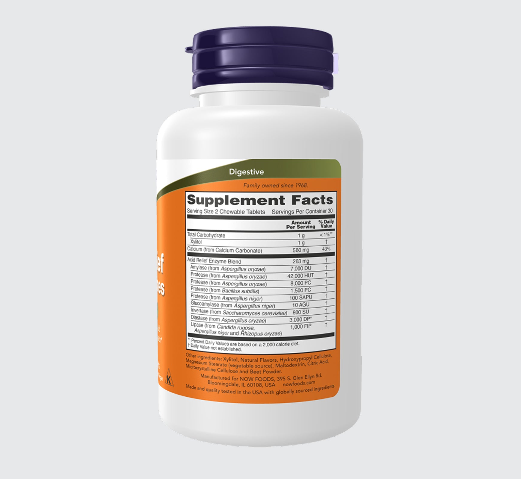 Acid Relief with Enzymes