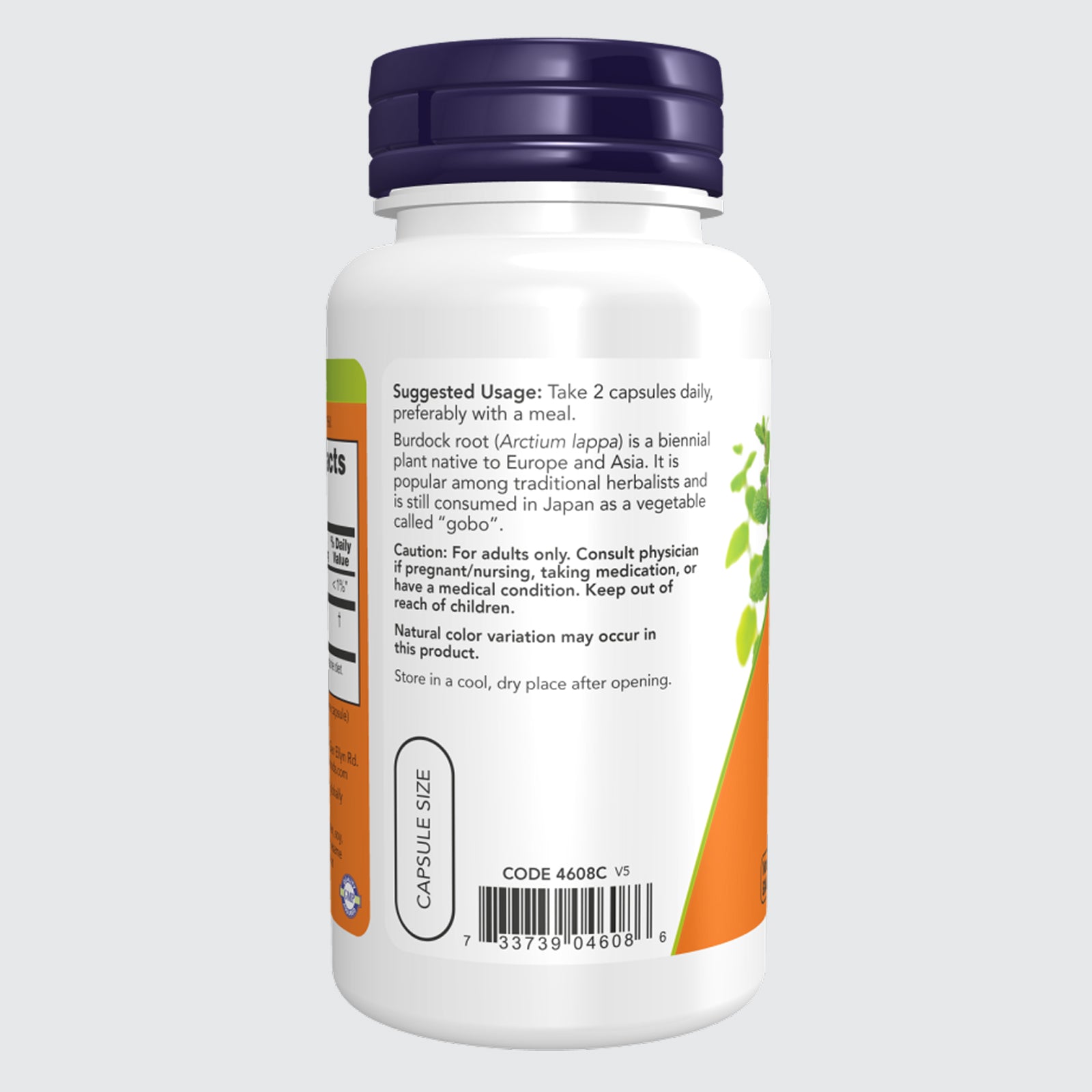 Burdock Root 430 mg