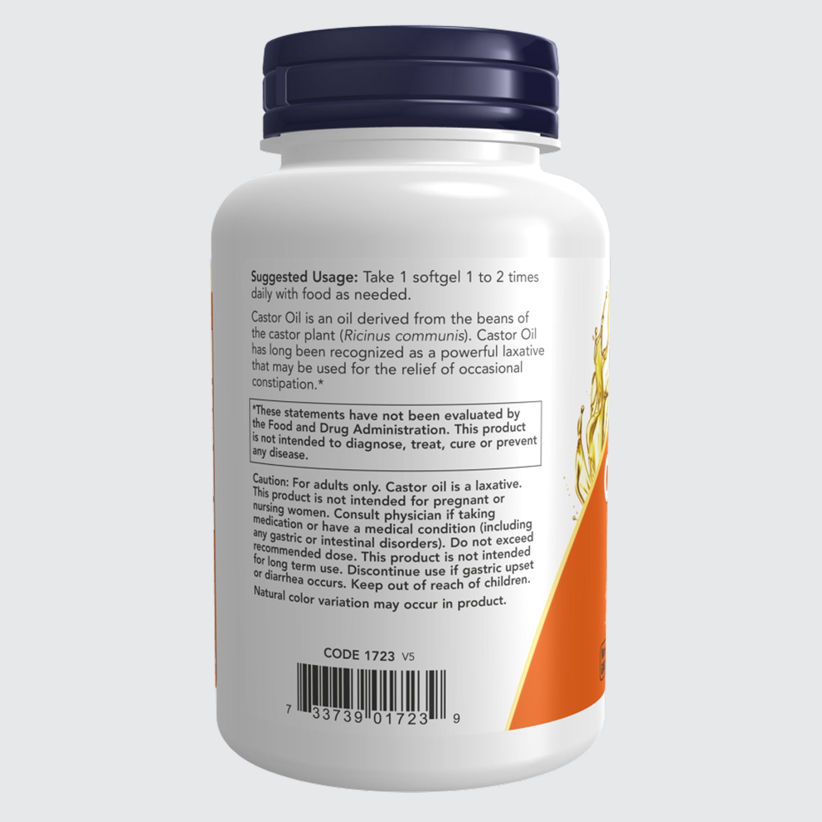 Castor Oil 650 mg