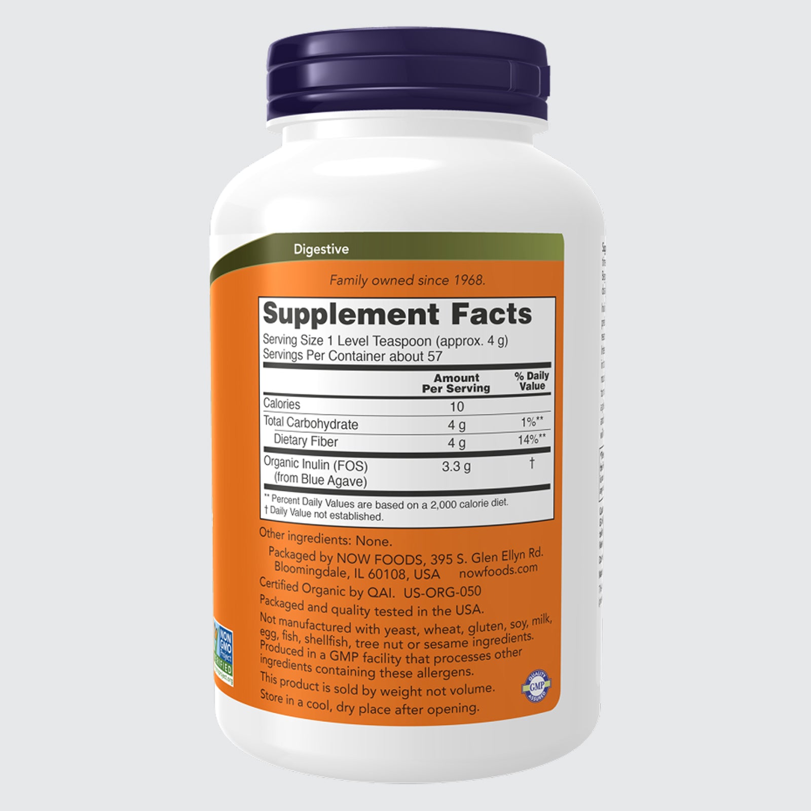 Inulin Prebiotic Pure Powder