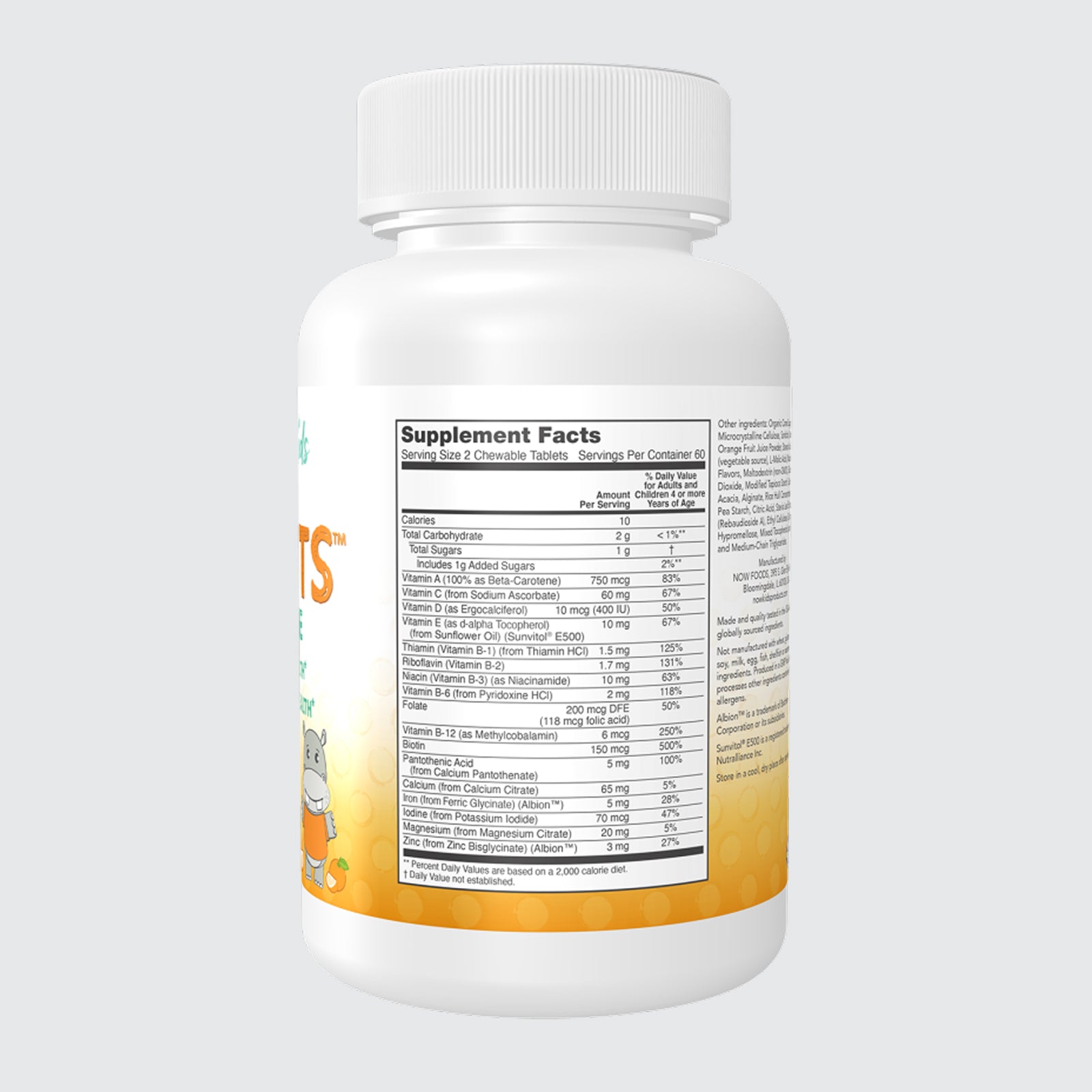 Kid Vits™ Juicy Orange Chewable