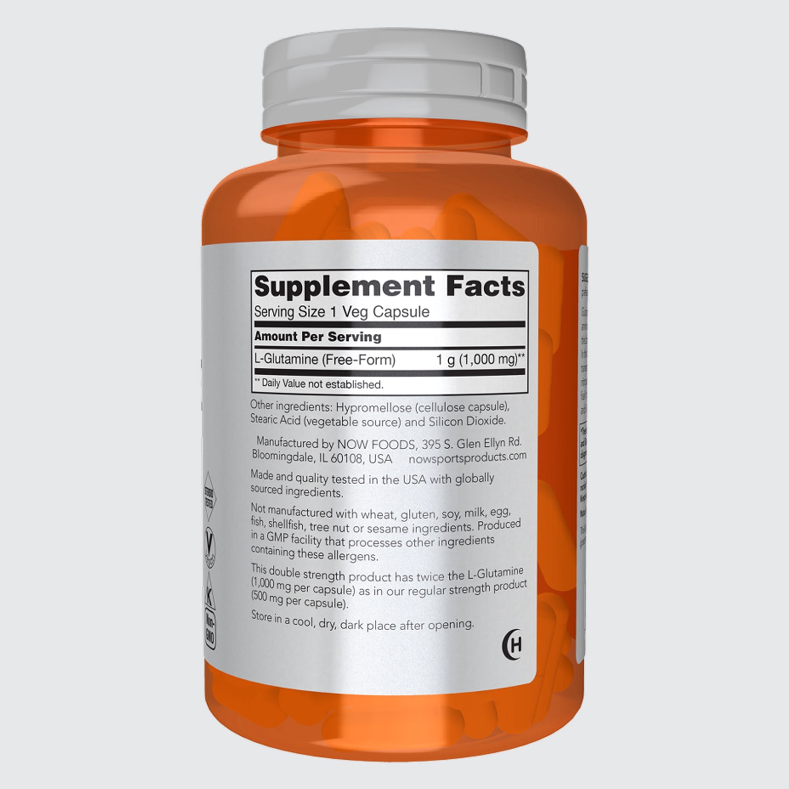 L-Glutamine, Double Strength 1000 mg