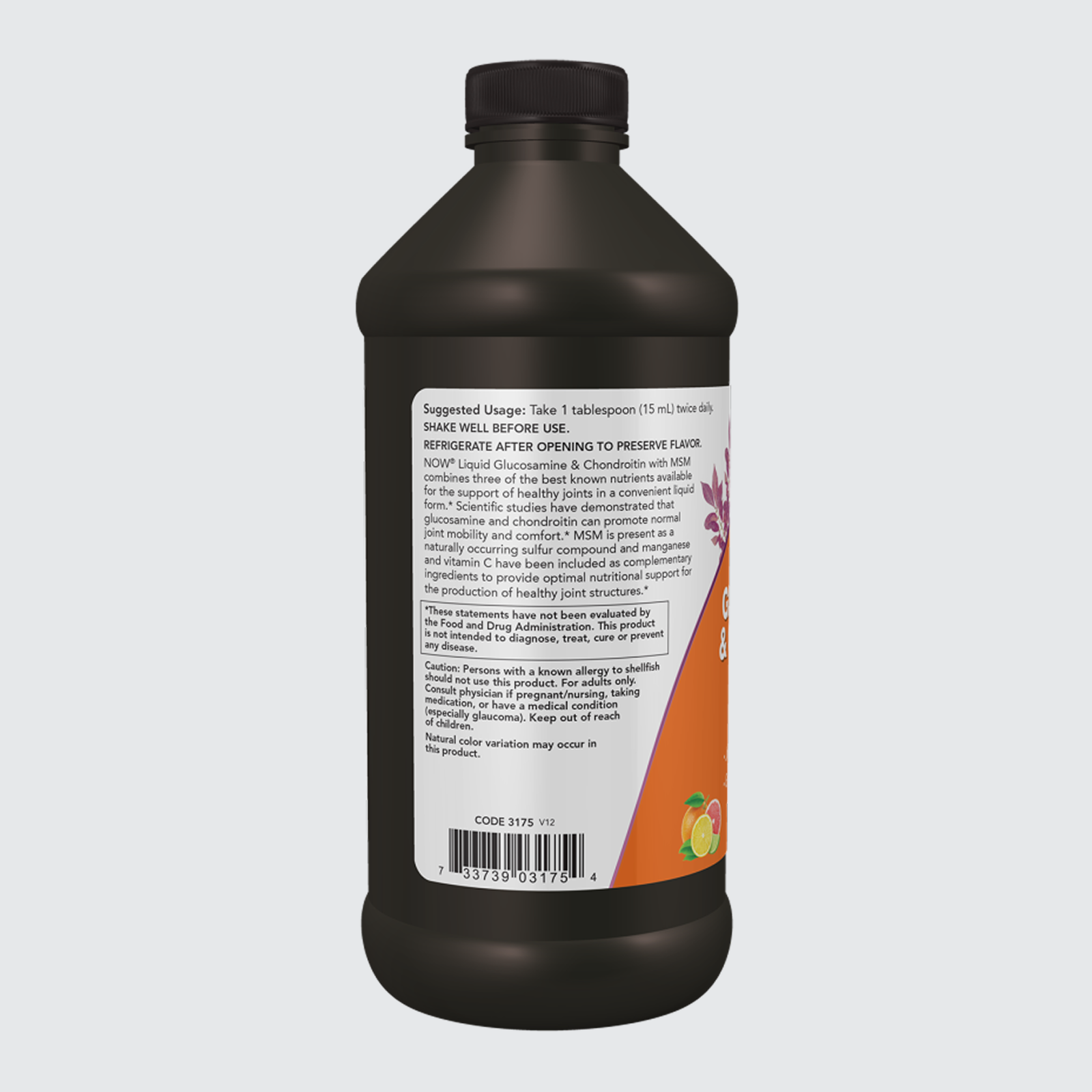 Liquid Glucosamine & Chondroitin with MSM Joint Health