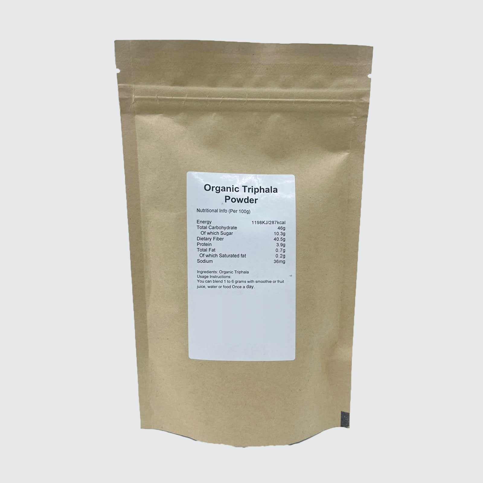 Organic Triphala Powder - 100% Certified